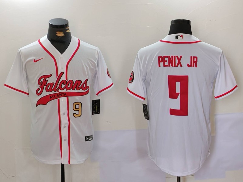Men 2026 Atlanta Falcons #9 Penix Jr white Nike Limited NFL Jersey 0815003